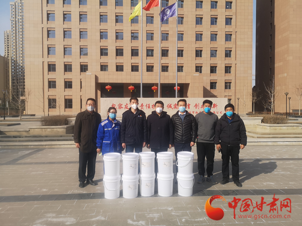 【甘肅全民戰(zhàn)“疫”】暖心！民革蘭州市委會(huì)捐助首批1噸防疫物資（圖）
