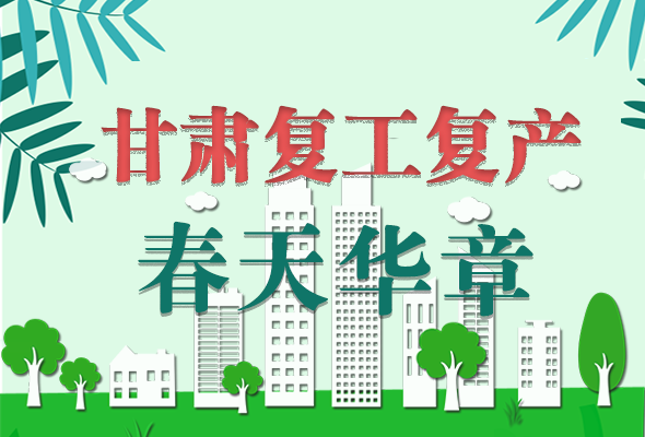 圖解|看！甘肅復工復產的“加速度”