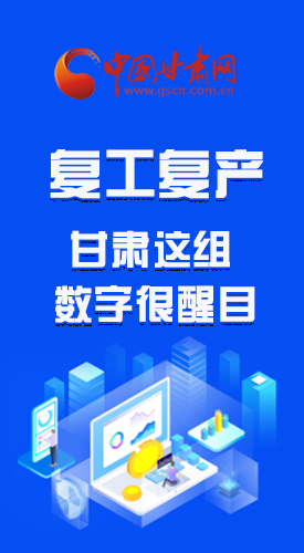 圖解|甘肅復(fù)工復(fù)產(chǎn)有多拼，看看這組數(shù)字就知道了 