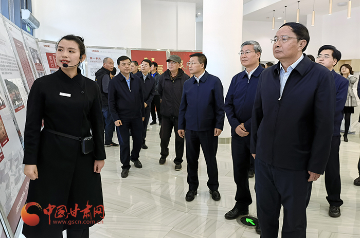“學(xué)黨史、頌黨恩、跟黨走——紅色文化進校園”活動在蘭舉行 歐陽堅李榮燦出席（圖）