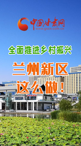 圖解|全面推進(jìn)鄉(xiāng)村振興 蘭州新區(qū)這么做！