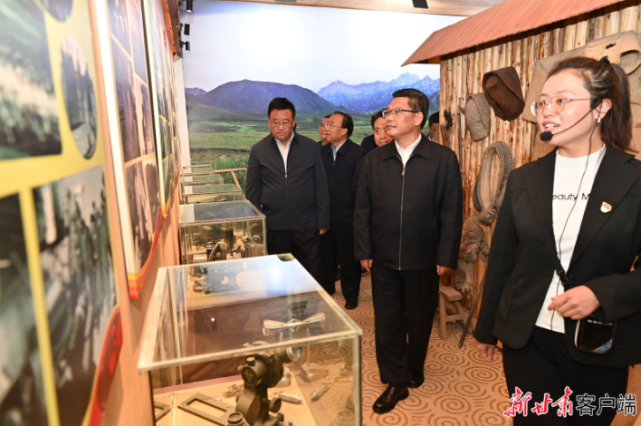任振鶴在張掖市調(diào)研時強調(diào)：完整準確全面貫徹新發(fā)展理念，建設生態(tài)友好發(fā)展向好生活美好的“金張掖”