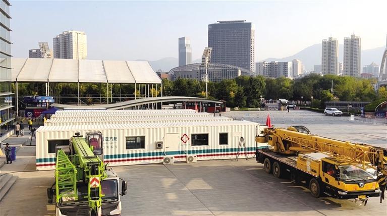 方艙實驗室到位 開始接收樣本檢測 日檢測能力達(dá)100萬人份