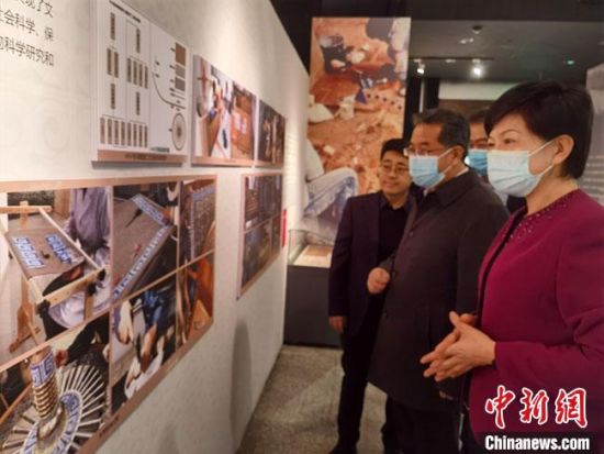 圖為展覽現(xiàn)場(chǎng)?！●T志軍 攝