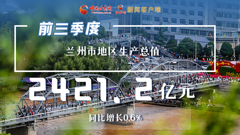 海報(bào)|穩(wěn)中有進(jìn)，蘭州市前三季度進(jìn)度條這樣刷新！