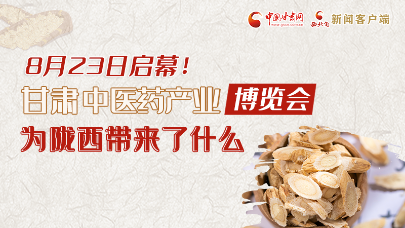 長圖丨8月23日啟幕，甘肅這場行業(yè)盛會為隴西帶來了什么？