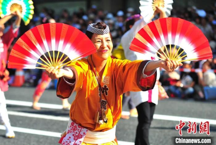 日本仙臺七夕祭。孫冉 攝