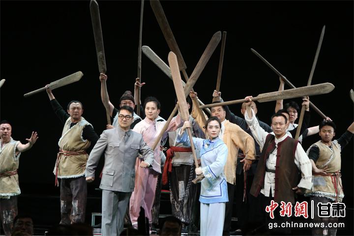 圖為演出劇照。甘肅省隴劇院供圖